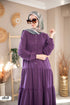 Buttoned pleated dress 1818